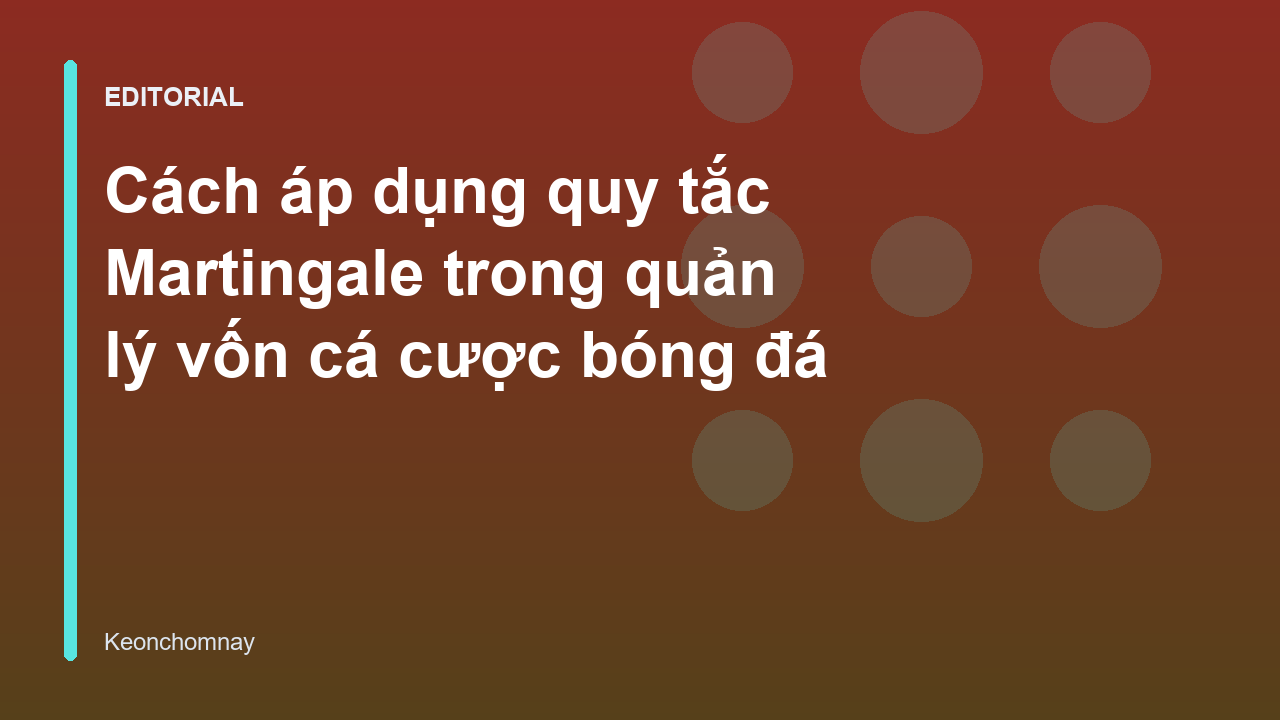 Biểu đồ minh họa quy tắc Martingale trong cá cược